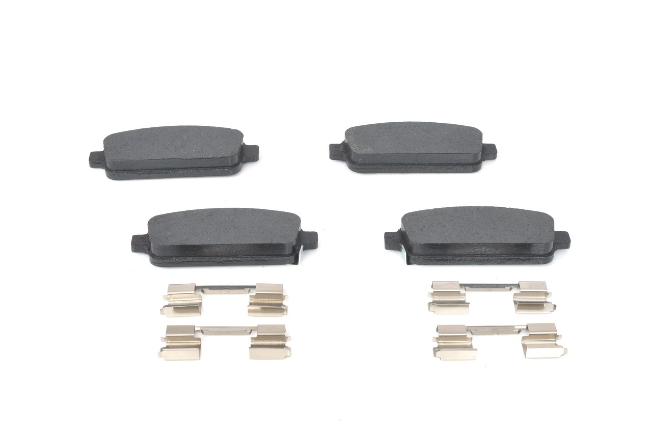 Brake Pad Set, disc brake - 0 986 494 666 BOSCH