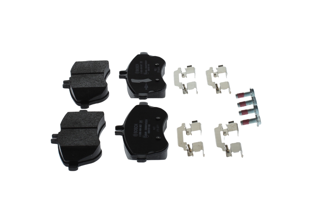 Brake Pad Set, disc brake - 0 986 494 667 BOSCH