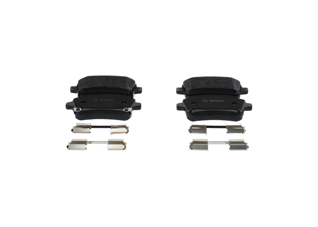 Brake Pad Set, disc brake - 0 986 494 668 BOSCH