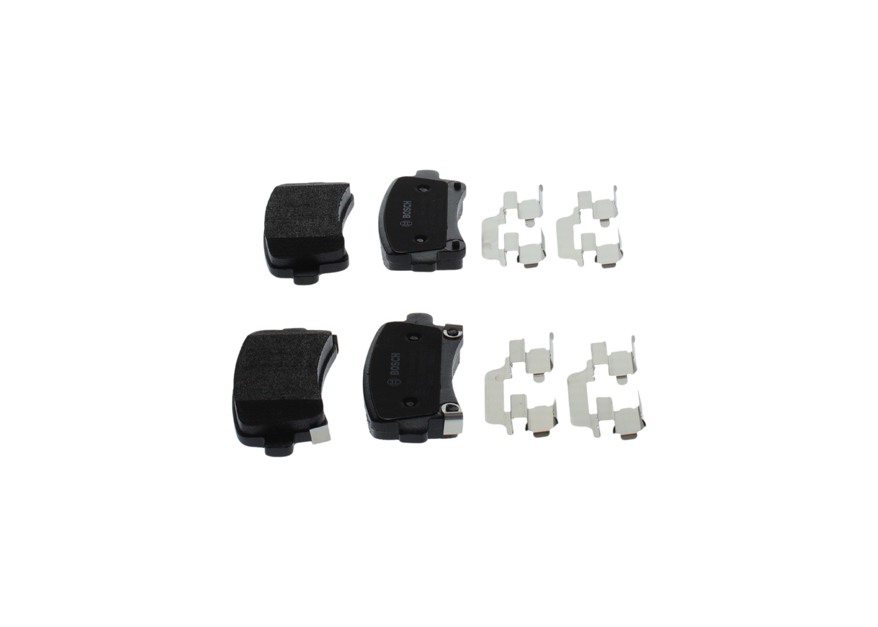 Bremsbelagsatz, Scheibenbremse - 0 986 494 668 BOSCH