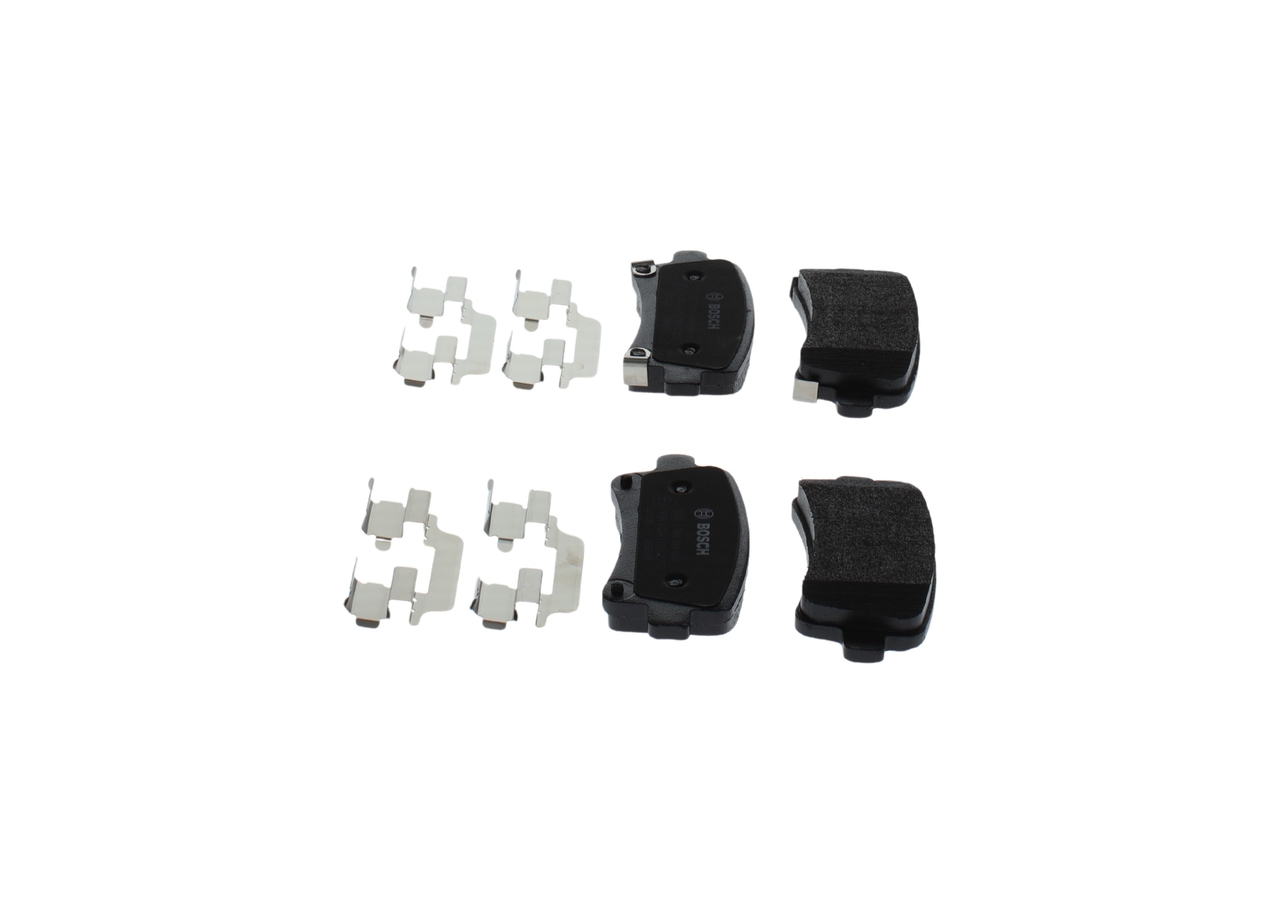 Bremsbelagsatz, Scheibenbremse - 0 986 494 668 BOSCH