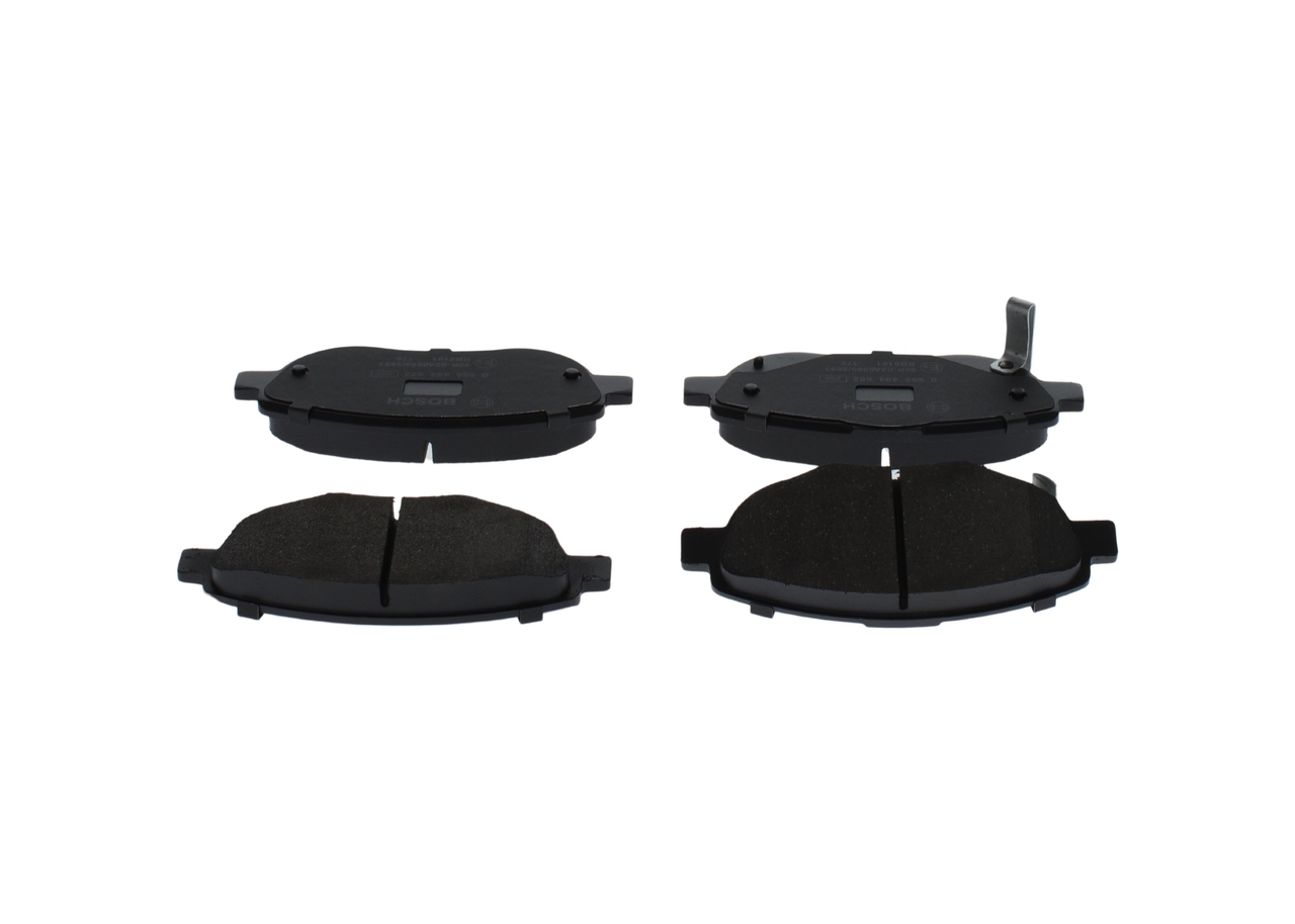 Brake Pad Set, disc brake - 0 986 494 682 BOSCH