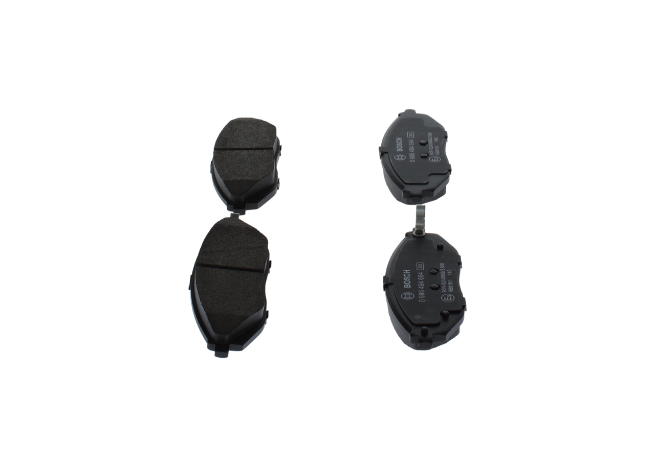 Brake Pad Set, disc brake - 0 986 494 684 BOSCH