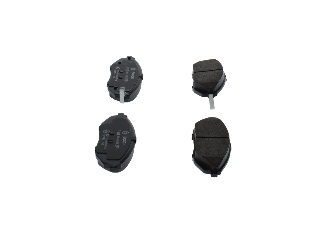 Brake Pad Set, disc brake - 0 986 494 684 BOSCH
