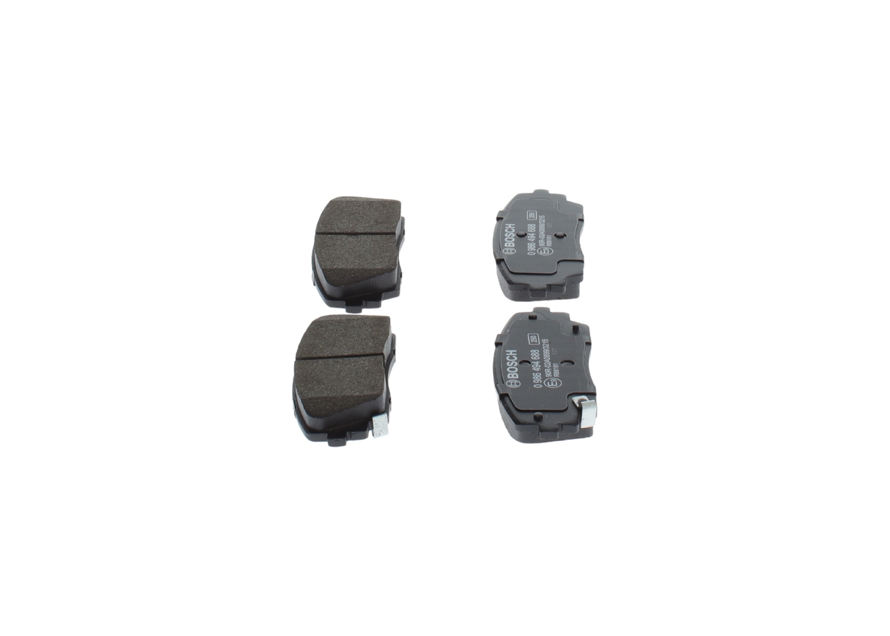 Brake Pad Set, disc brake - 0 986 494 688 BOSCH