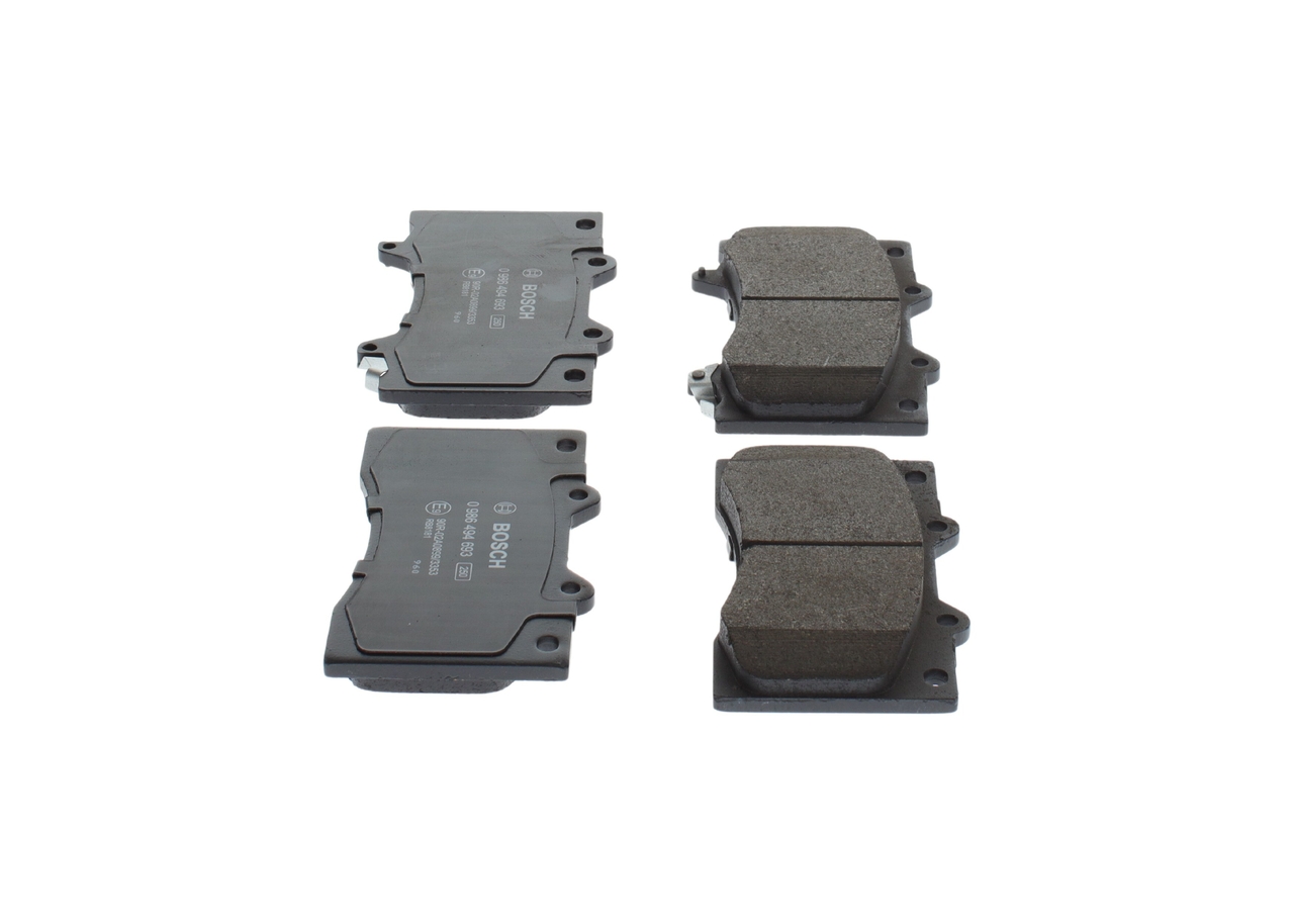 Brake Pad Set, disc brake - 0 986 494 693 BOSCH