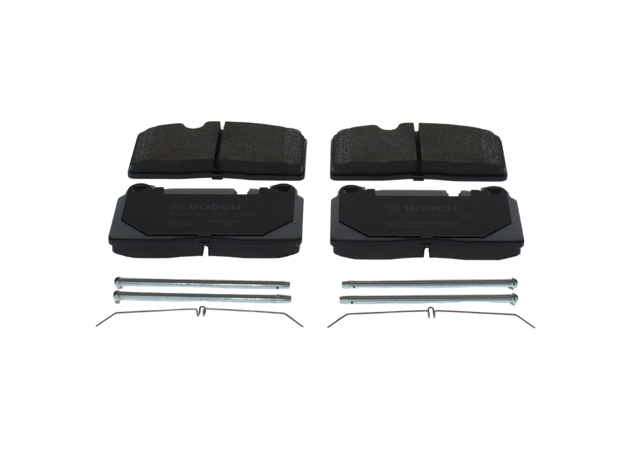 Brake Pad Set, disc brake - 0 986 494 694 BOSCH