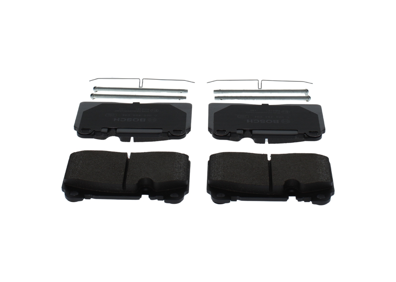 Brake Pad Set, disc brake - 0 986 494 694 BOSCH