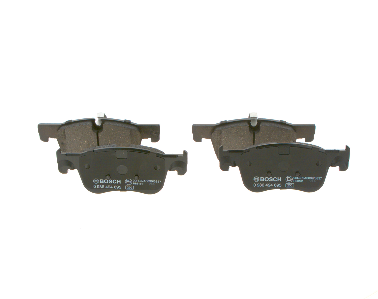 Kit pastiglie freno, Freno a disco - 0 986 494 695 BOSCH