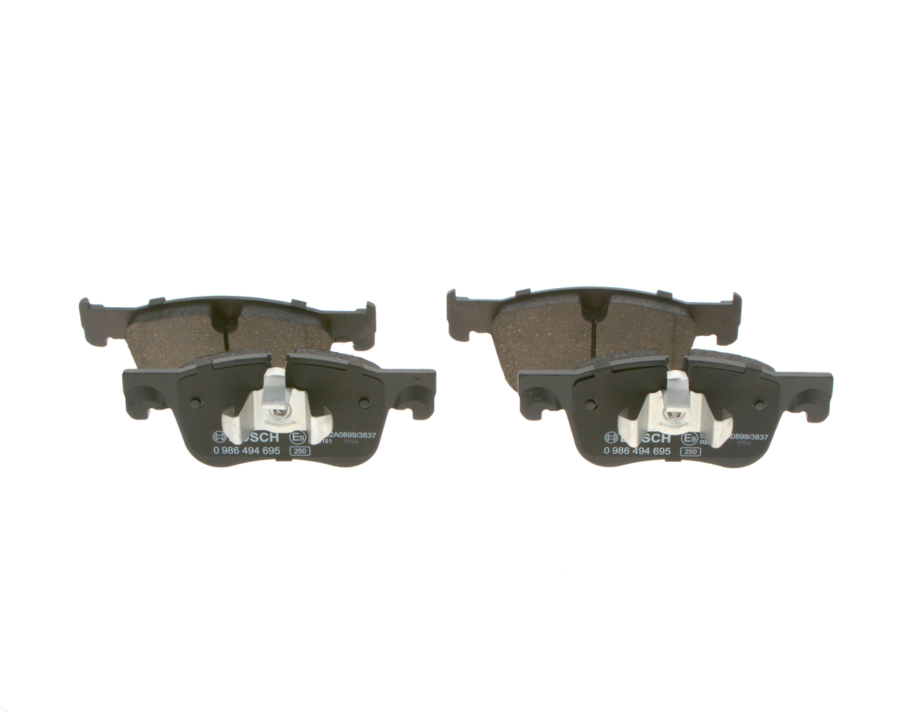 Brake Pad Set, disc brake - 0 986 494 695 BOSCH