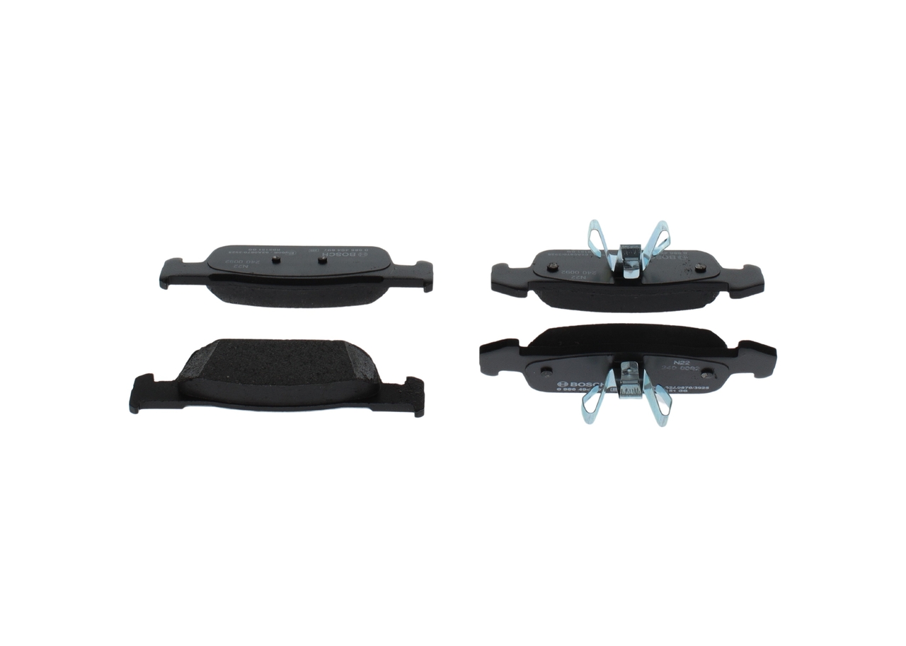 Brake Pad Set, disc brake - 0 986 494 697 BOSCH