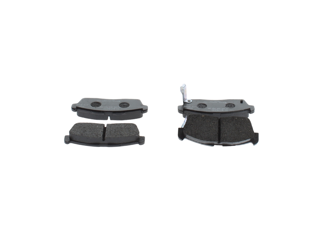 Brake Pad Set, disc brake - 0 986 494 700 BOSCH