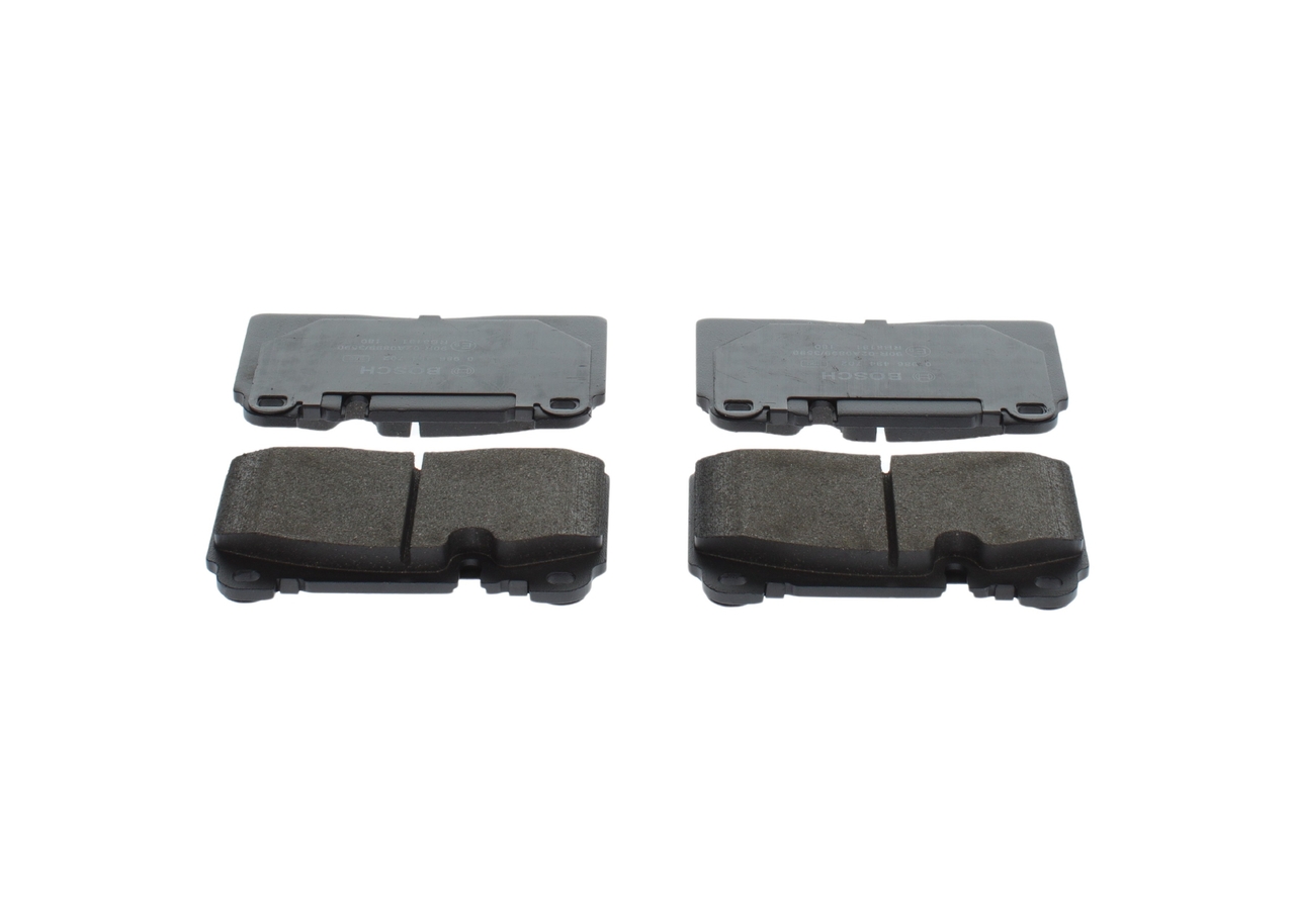 Brake Pad Set, disc brake - 0 986 494 702 BOSCH