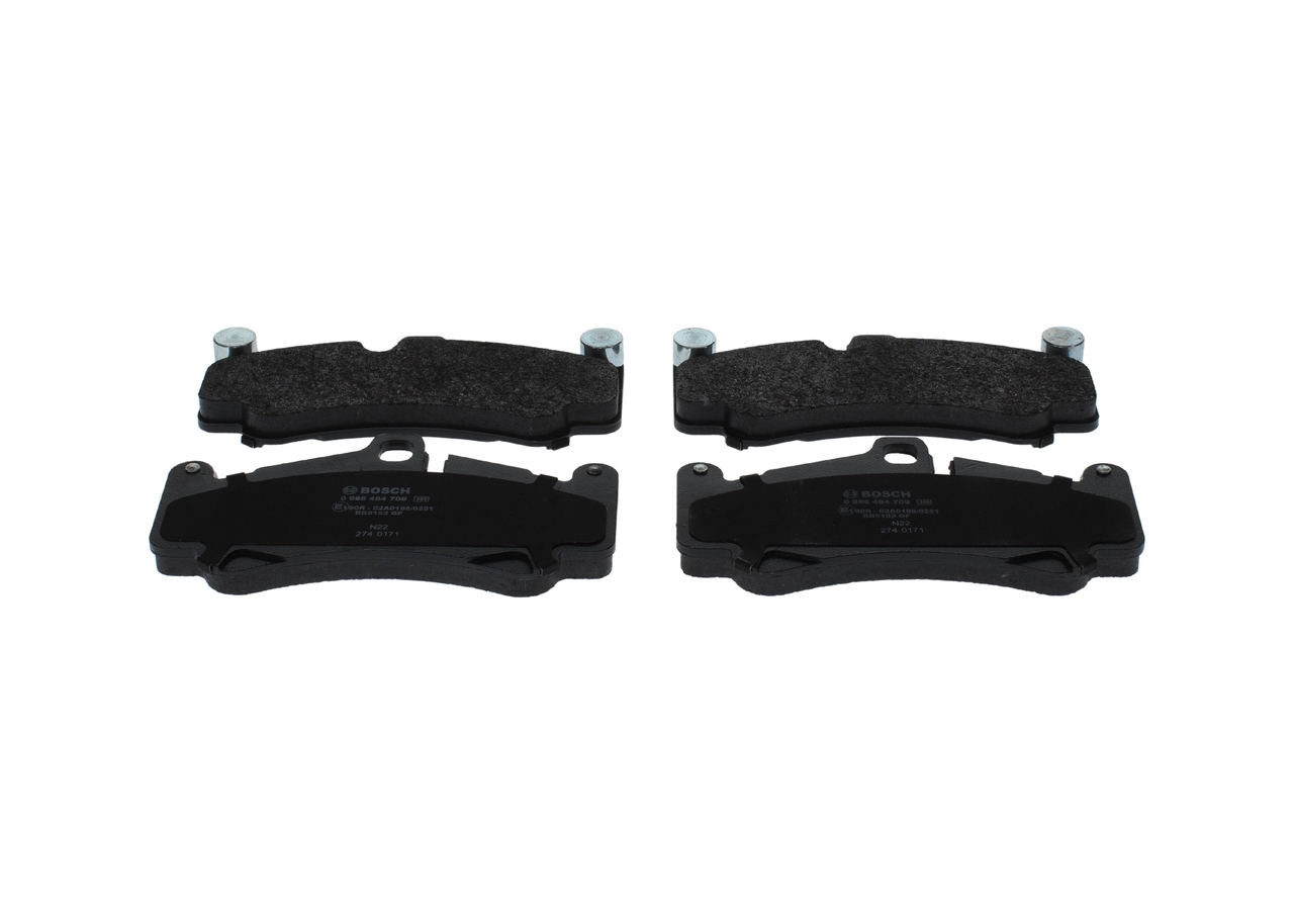 Brake Pad Set, disc brake - 0 986 494 709 BOSCH