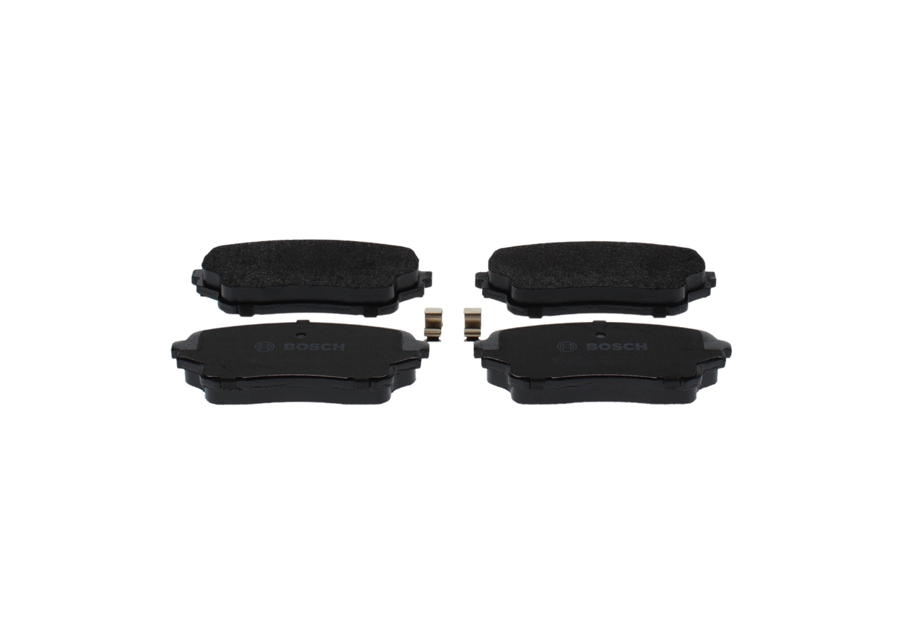 Brake Pad Set, disc brake - 0 986 494 711 BOSCH