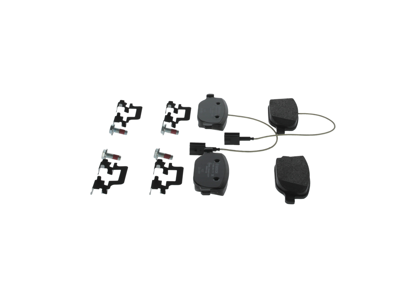 Brake Pad Set, disc brake - 0 986 494 717 BOSCH