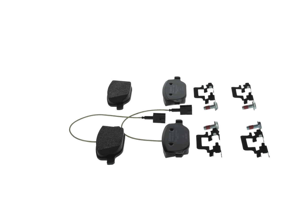 Brake Pad Set, disc brake - 0 986 494 717 BOSCH