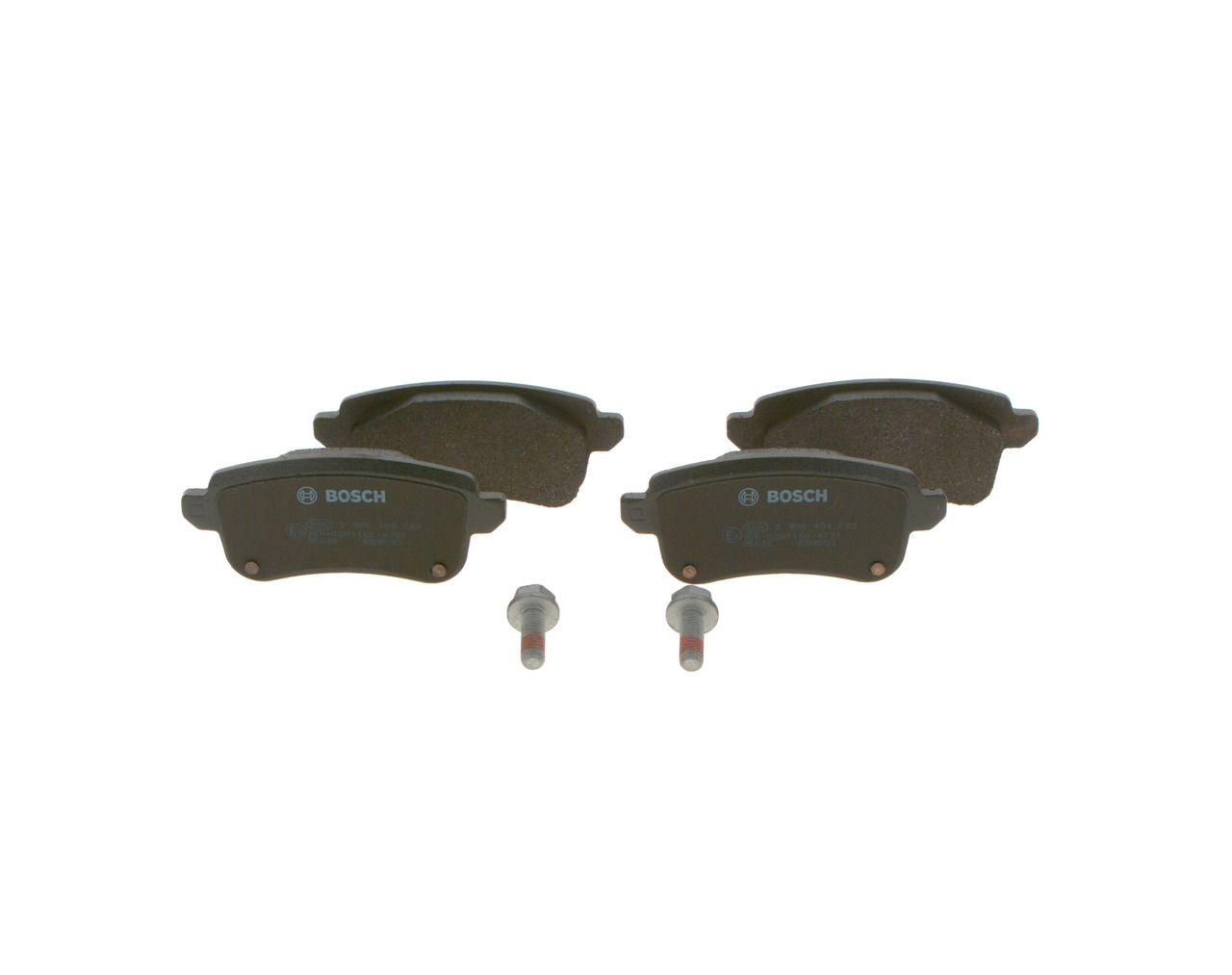 Brake Pad Set, disc brake - 0 986 494 723 BOSCH