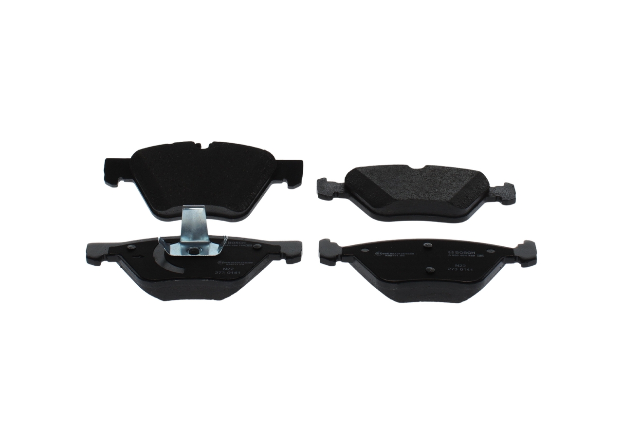 Kit pastiglie freno, Freno a disco - 0 986 494 729 BOSCH