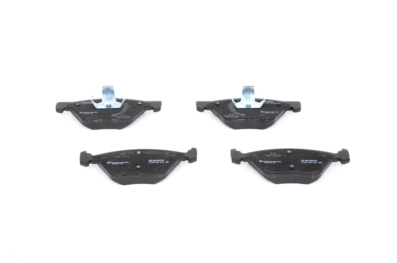 Brake Pad Set, disc brake - 0 986 494 729 BOSCH