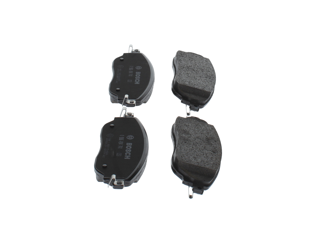 Brake Pad Set, disc brake - 0 986 494 741 BOSCH