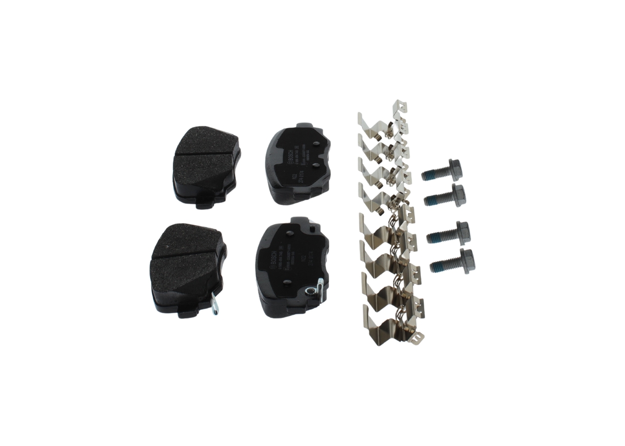 Brake Pad Set, disc brake - 0 986 494 745 BOSCH