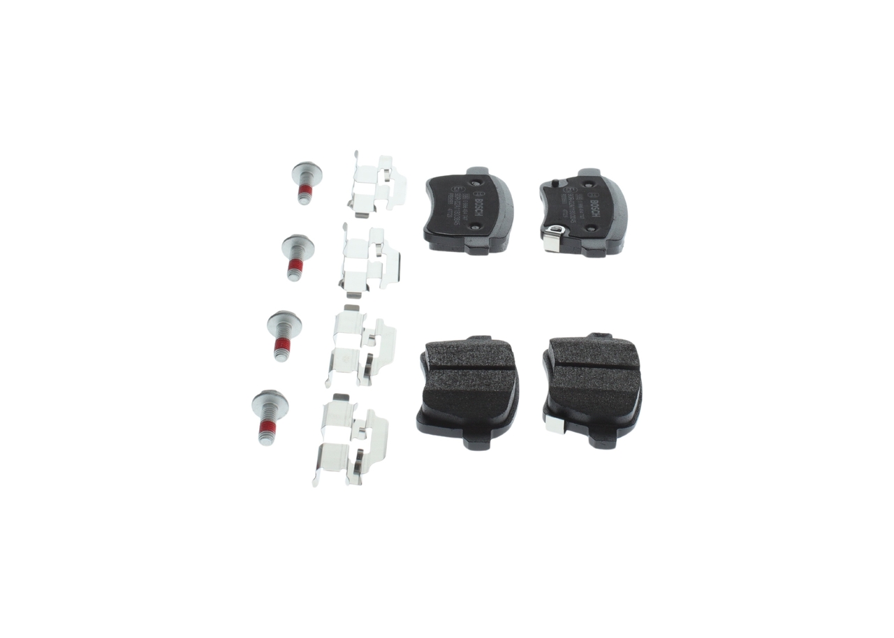 Brake Pad Set, disc brake - 0 986 494 747 BOSCH