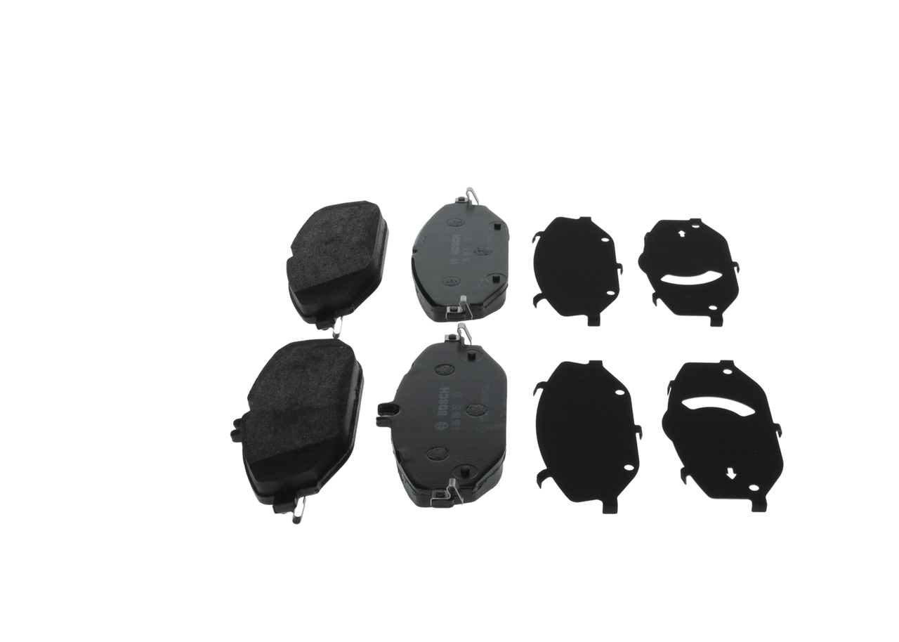 Brake Pad Set, disc brake - 0 986 494 751 BOSCH