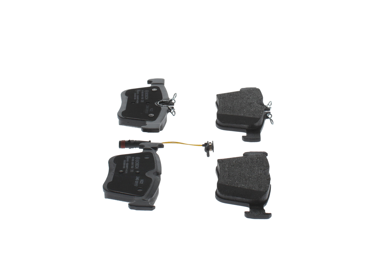 Brake Pad Set, disc brake - 0 986 494 752 BOSCH