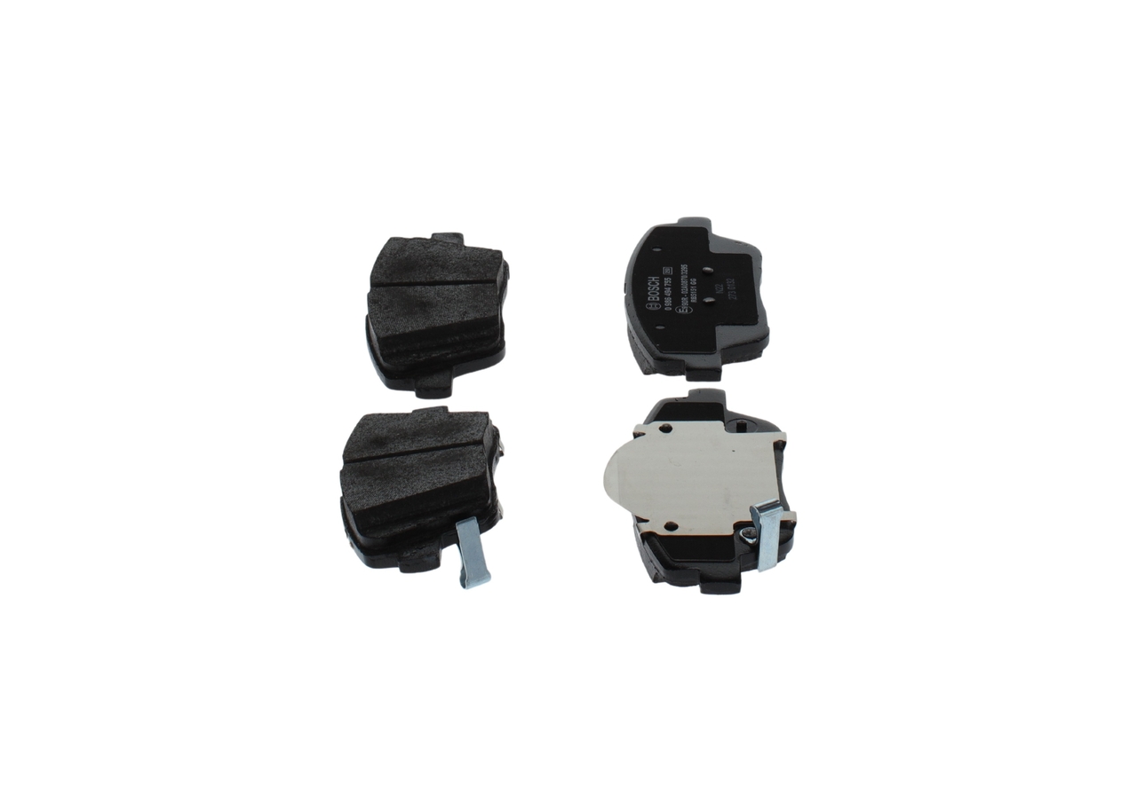 Brake Pad Set, disc brake - 0 986 494 755 BOSCH