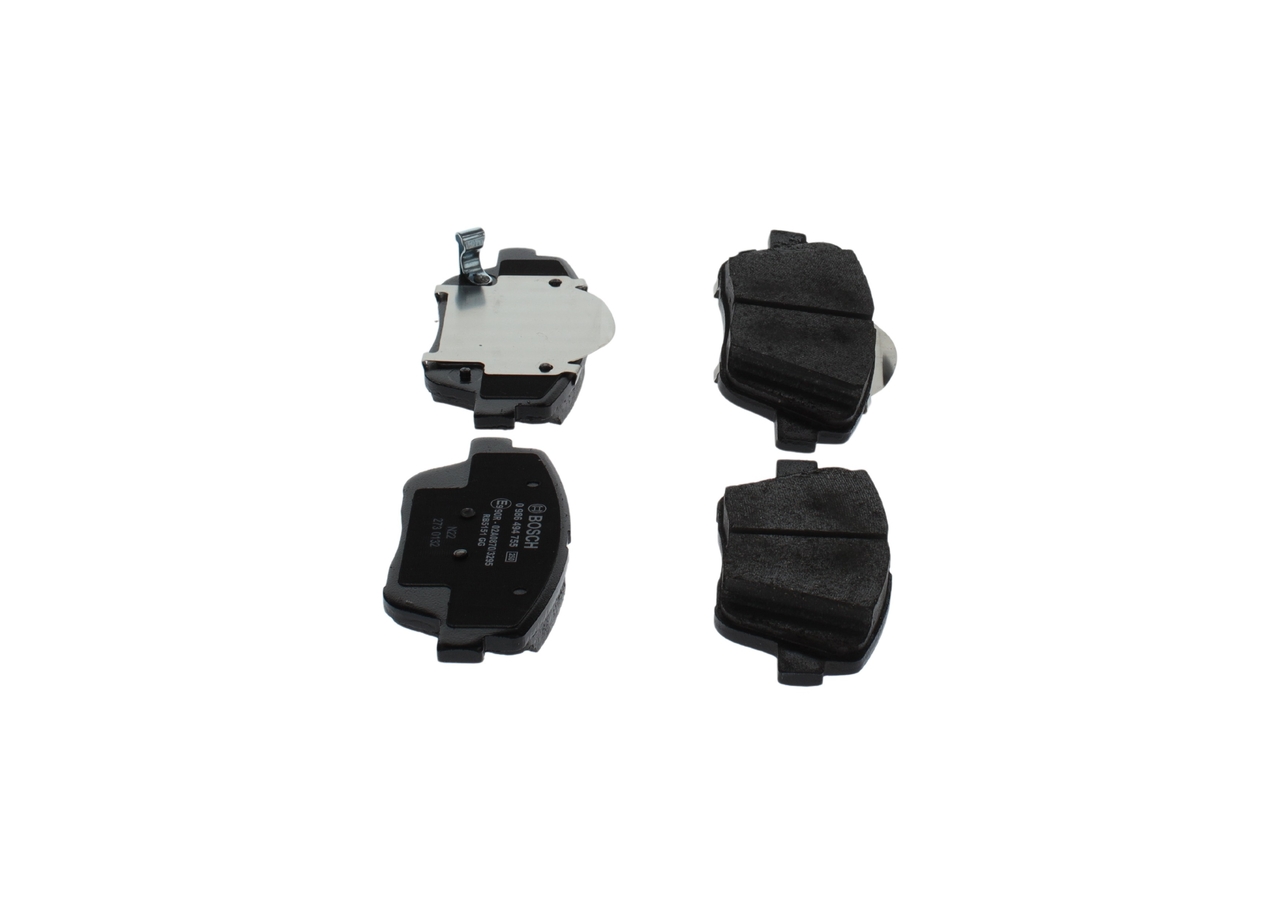 Brake Pad Set, disc brake - 0 986 494 755 BOSCH