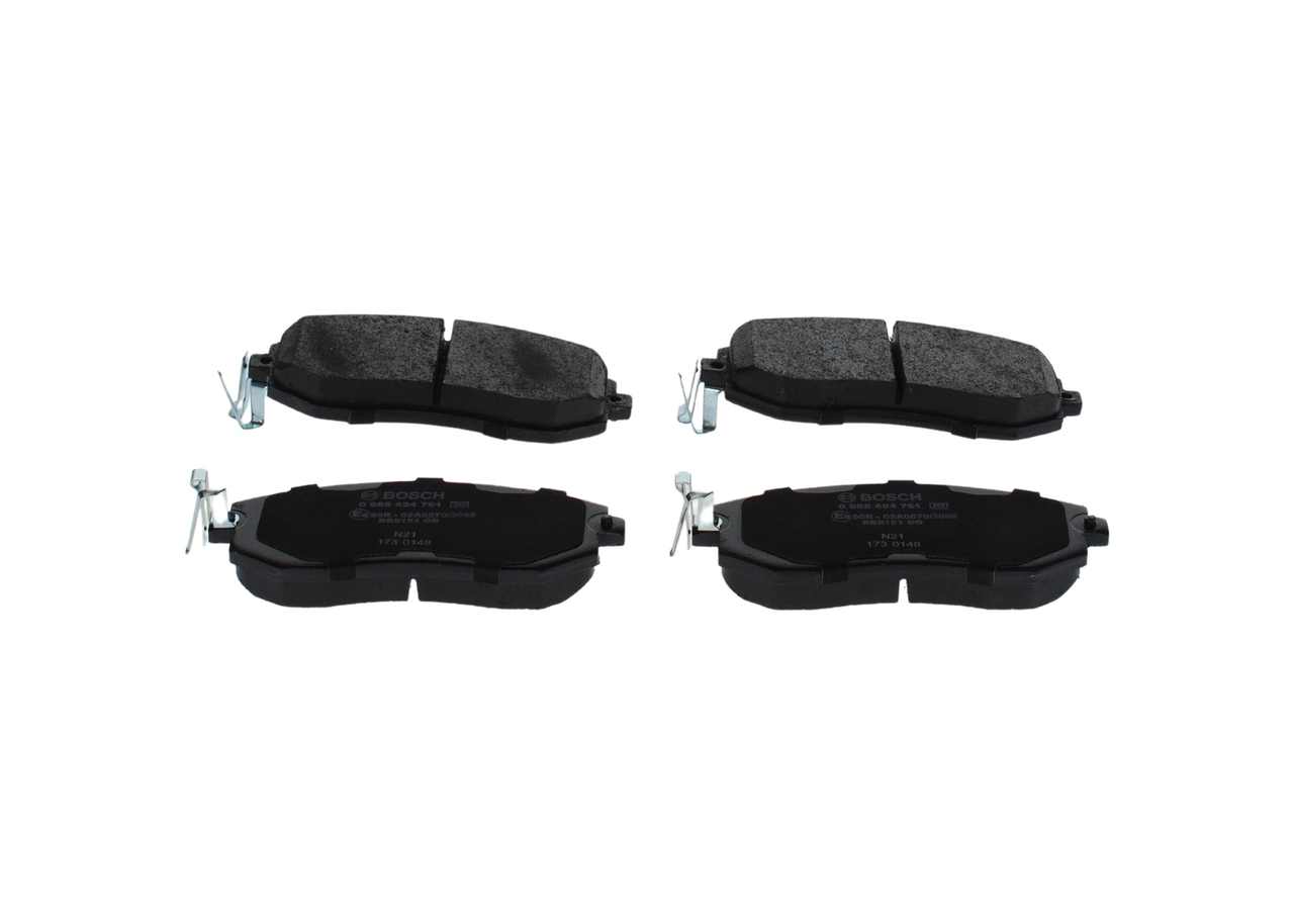 Kit pastiglie freno, Freno a disco - 0 986 494 761 BOSCH