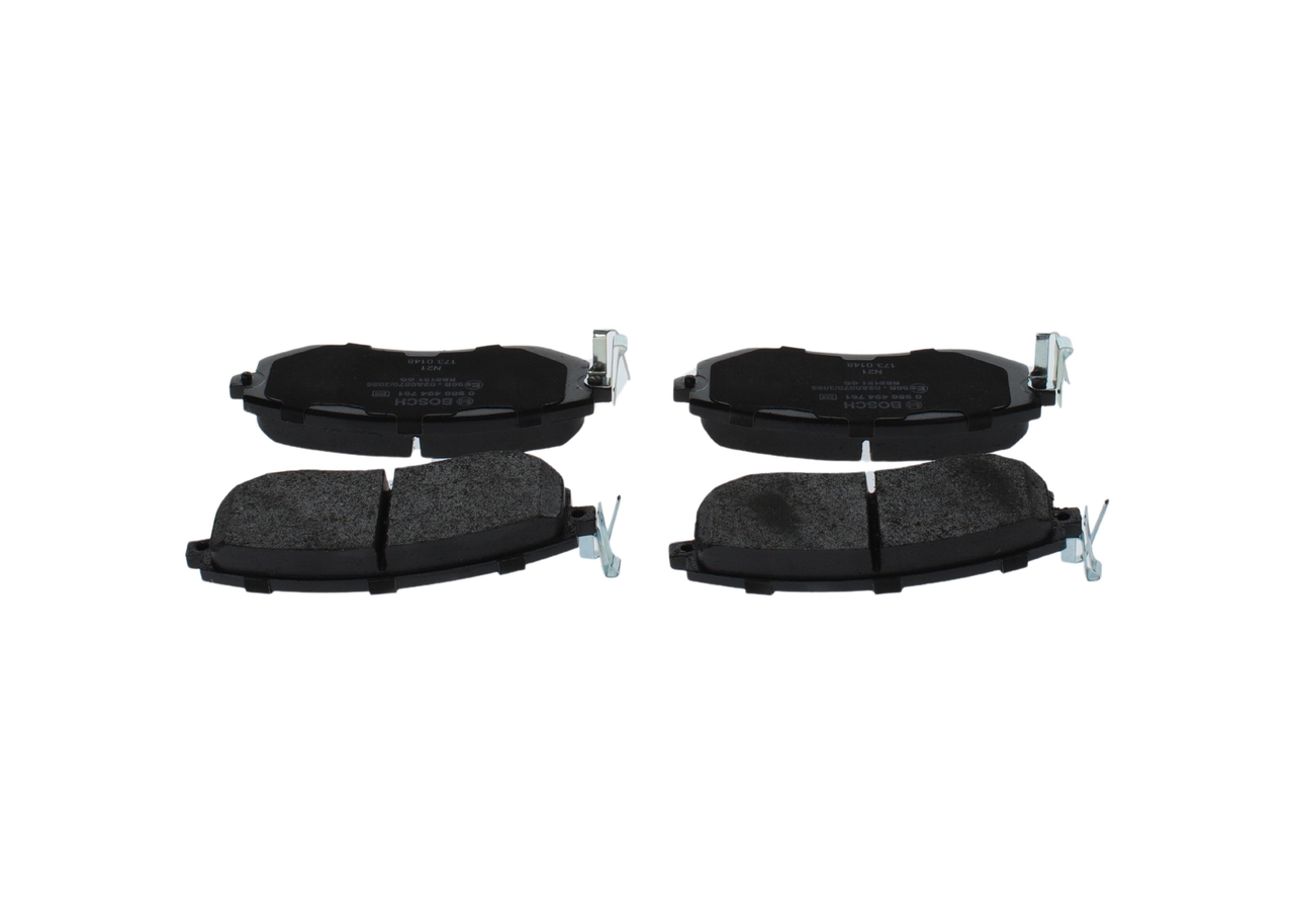 Brake Pad Set, disc brake - 0 986 494 761 BOSCH