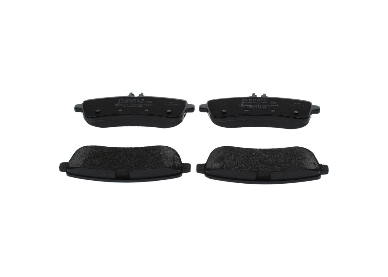 Brake Pad Set, disc brake - 0 986 494 764 BOSCH