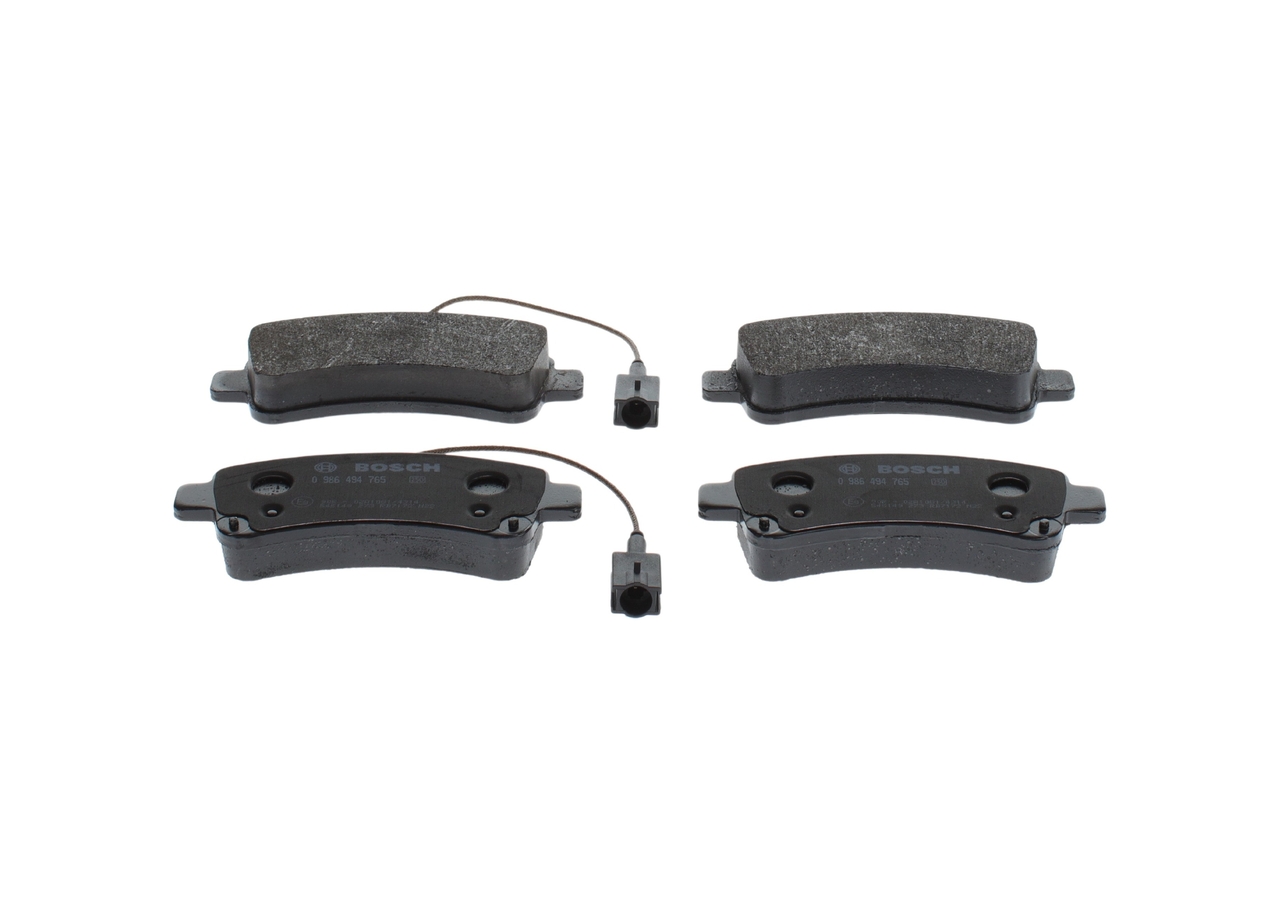 Kit pastiglie freno, Freno a disco - 0 986 494 765 BOSCH