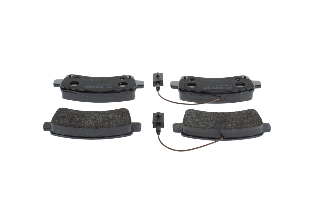 Brake Pad Set, disc brake - 0 986 494 765 BOSCH