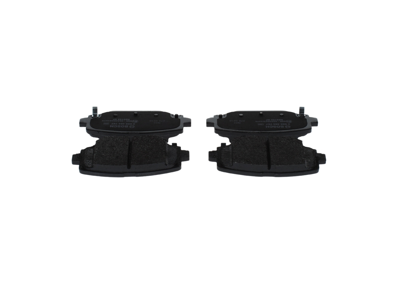 Brake Pad Set, disc brake - 0 986 494 767 BOSCH