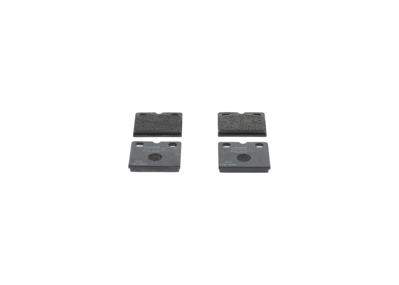 Brake Pad Set, disc brake - 0 986 494 775 BOSCH