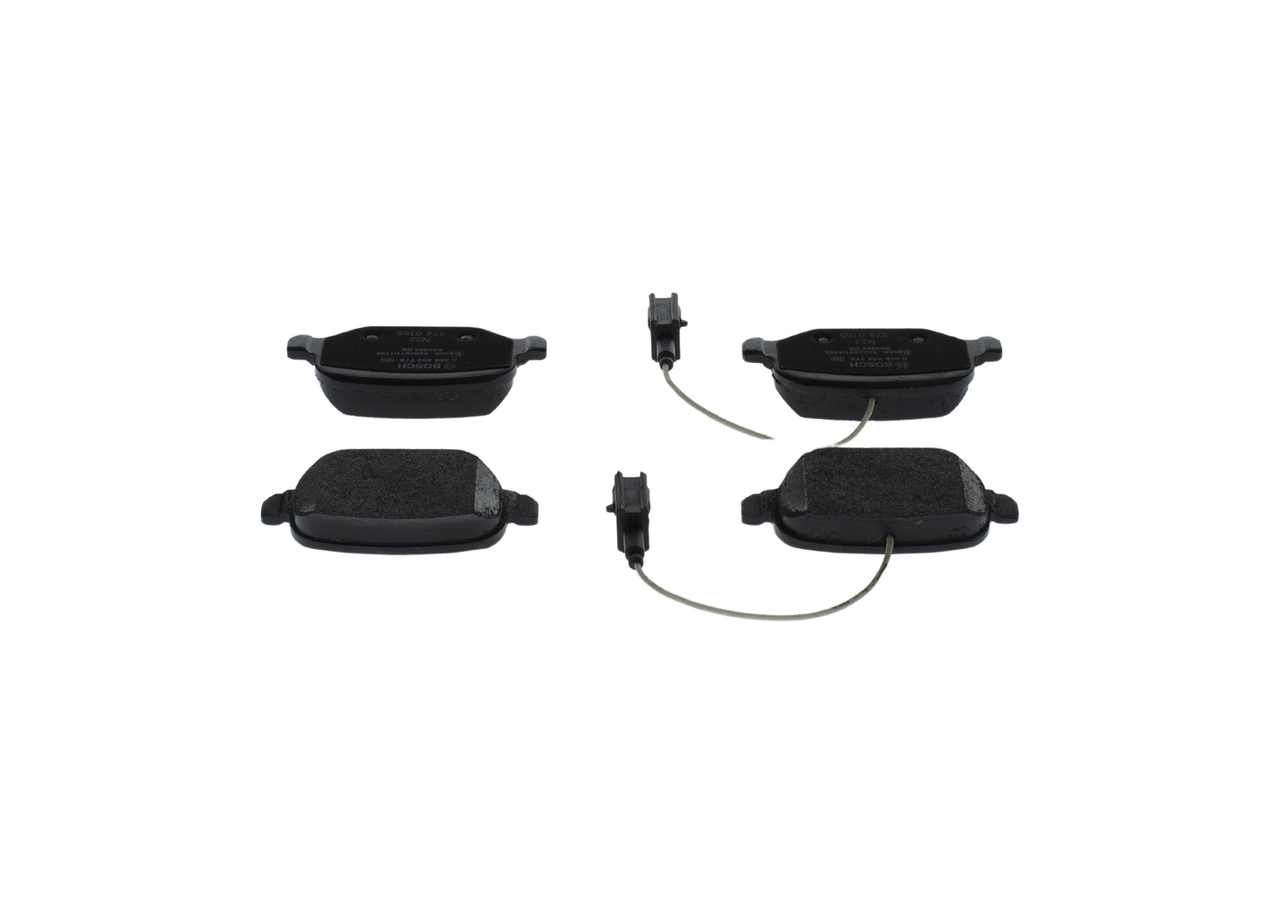 Brake Pad Set, disc brake - 0 986 494 776 BOSCH