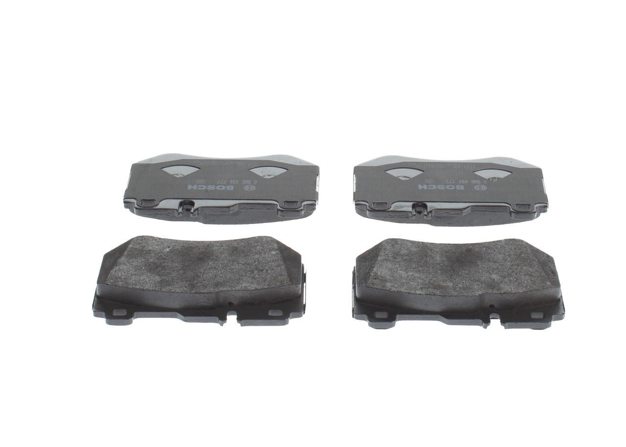 Brake Pad Set, disc brake - 0 986 494 777 BOSCH