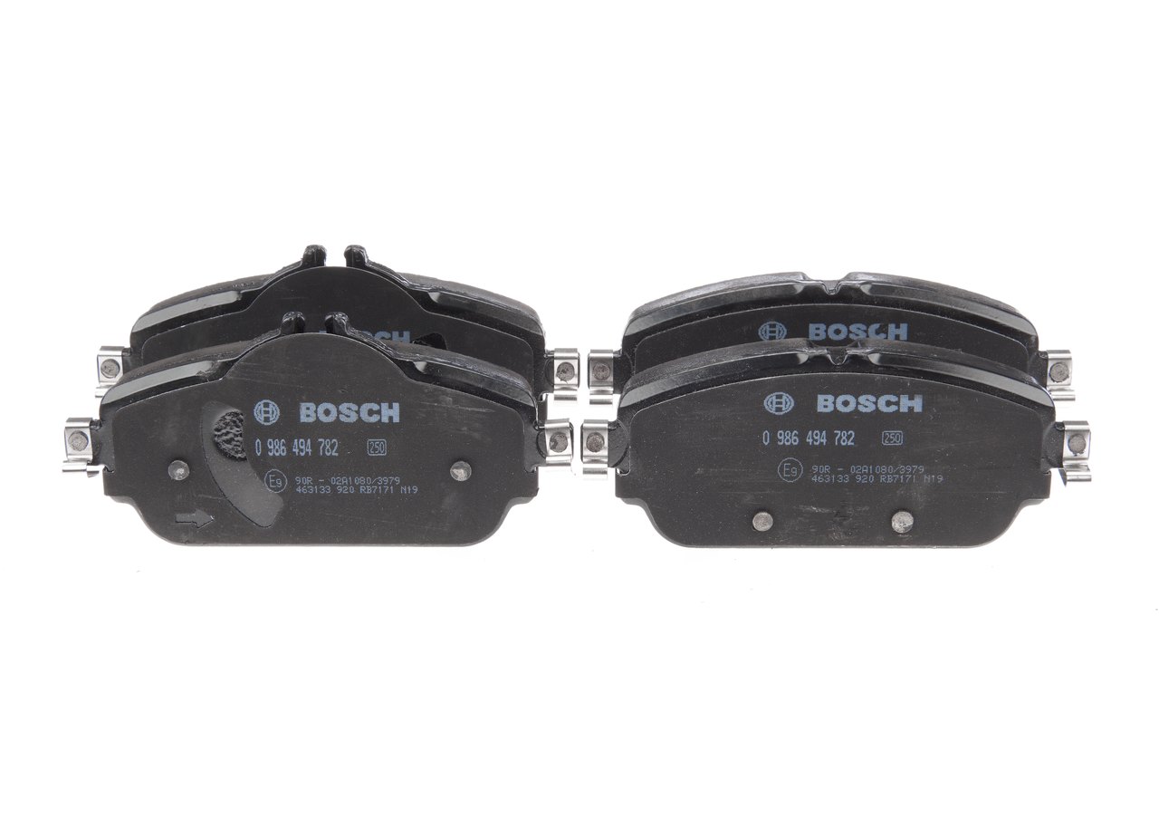 Brake Pad Set, disc brake - 0 986 494 782 BOSCH