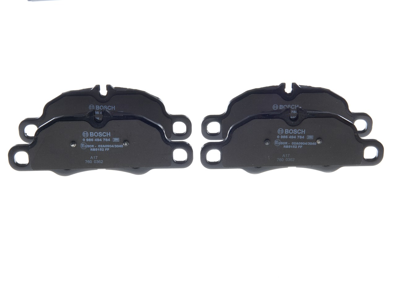 Brake Pad Set, disc brake - 0 986 494 784 BOSCH