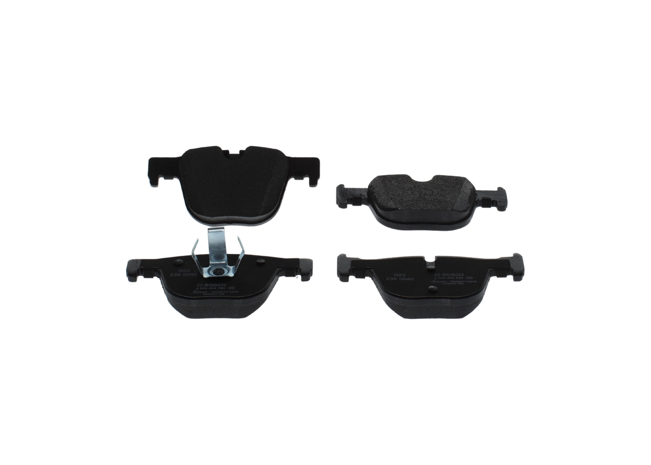 Brake Pad Set, disc brake - 0 986 494 786 BOSCH