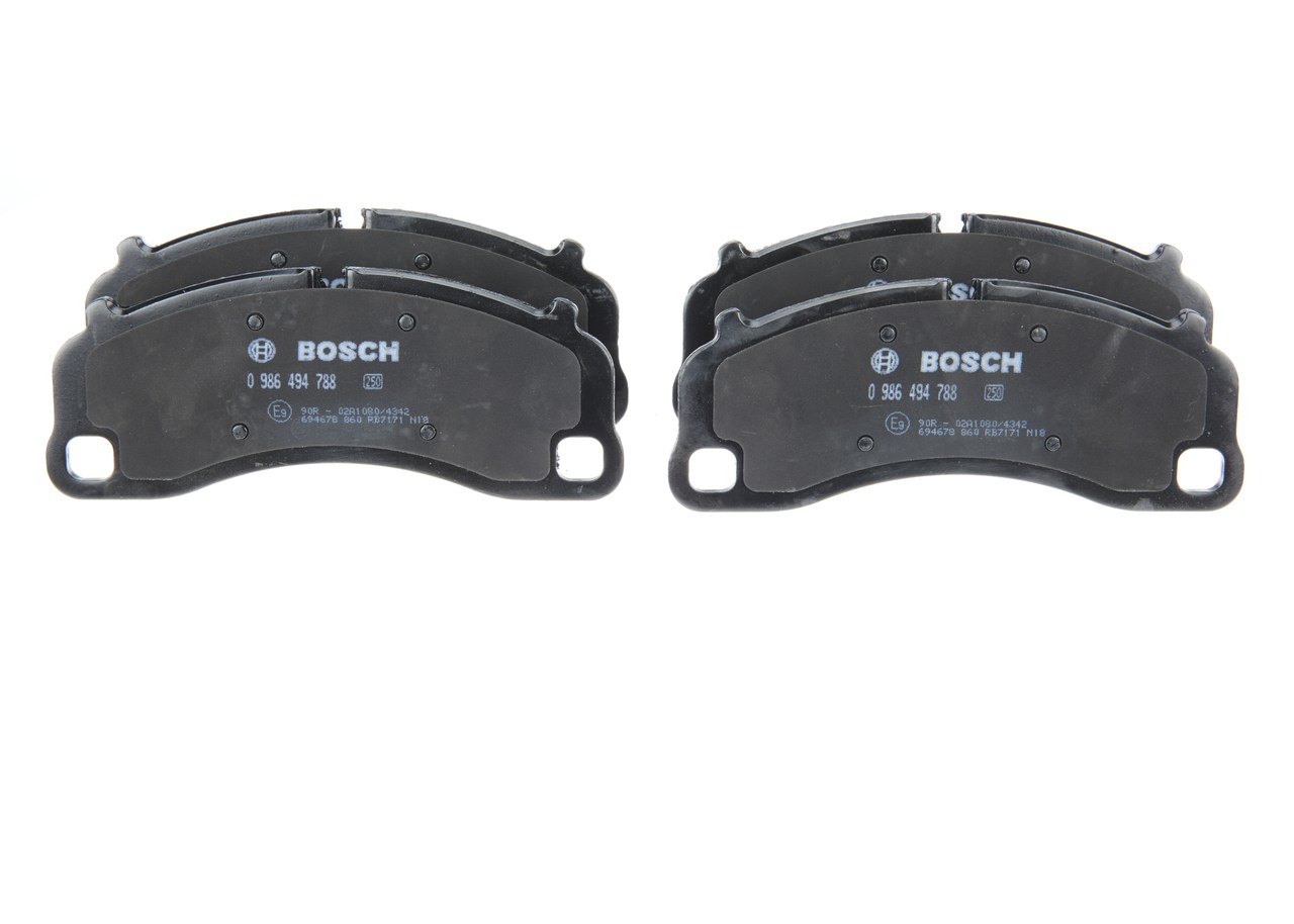 Brake Pad Set, disc brake - 0 986 494 788 BOSCH