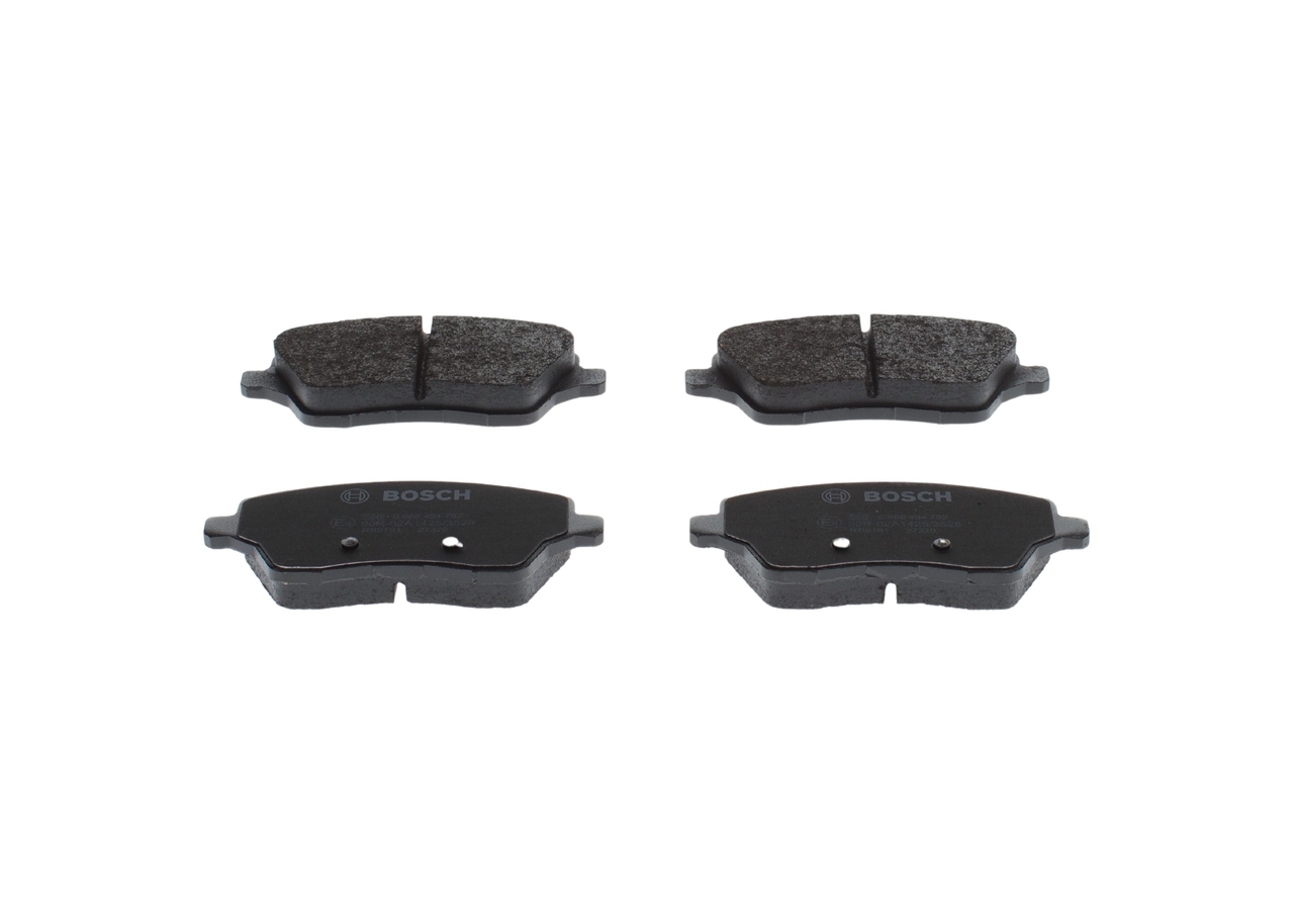 Brake Pad Set, disc brake - 0 986 494 792 BOSCH