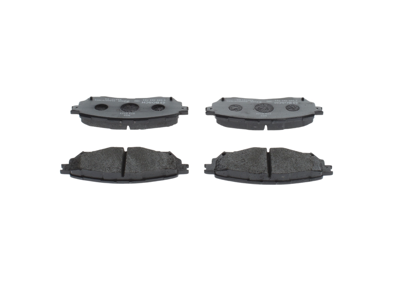 Brake Pad Set, disc brake - 0 986 494 793 BOSCH