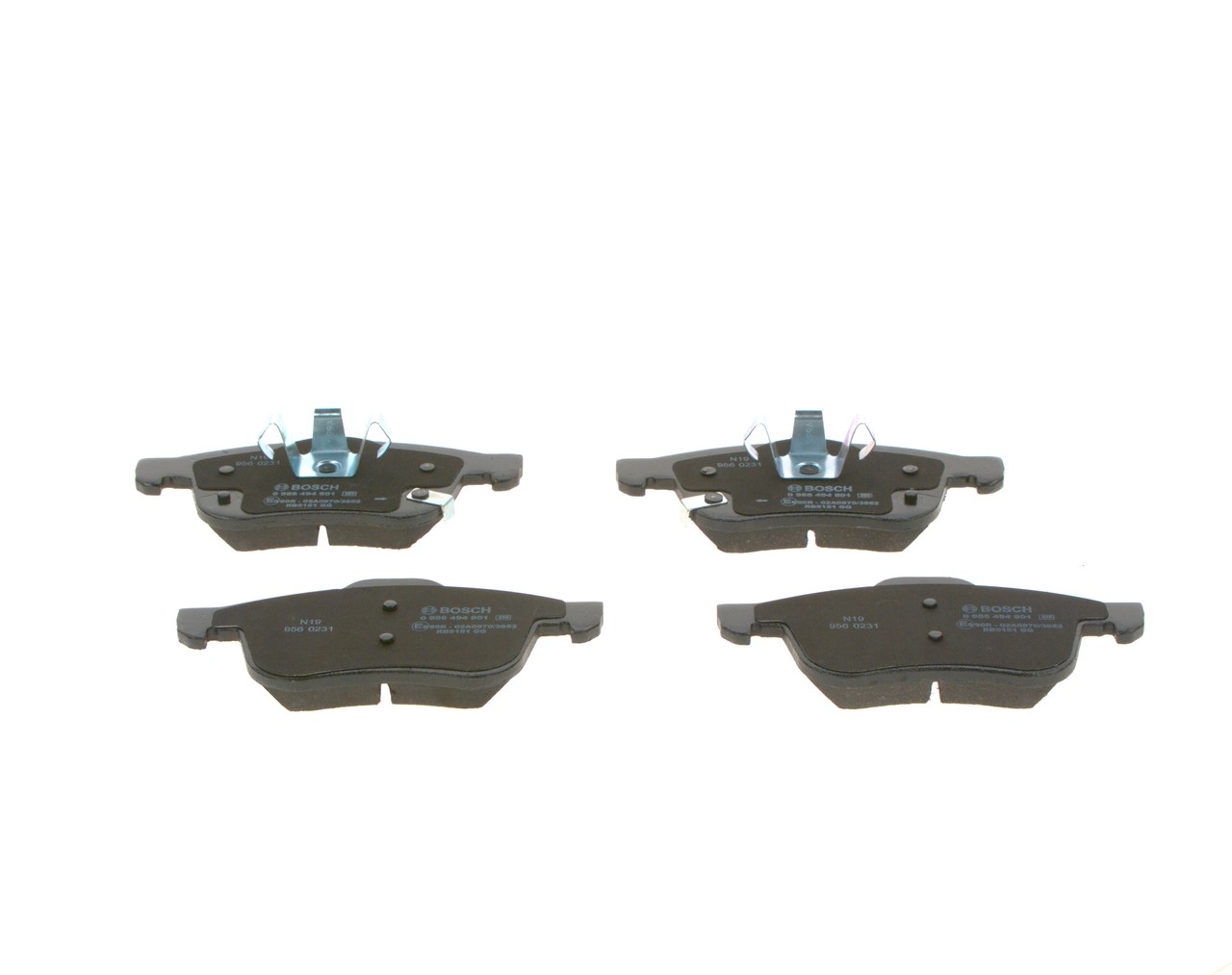 Brake Pad Set, disc brake - 0 986 494 801 BOSCH