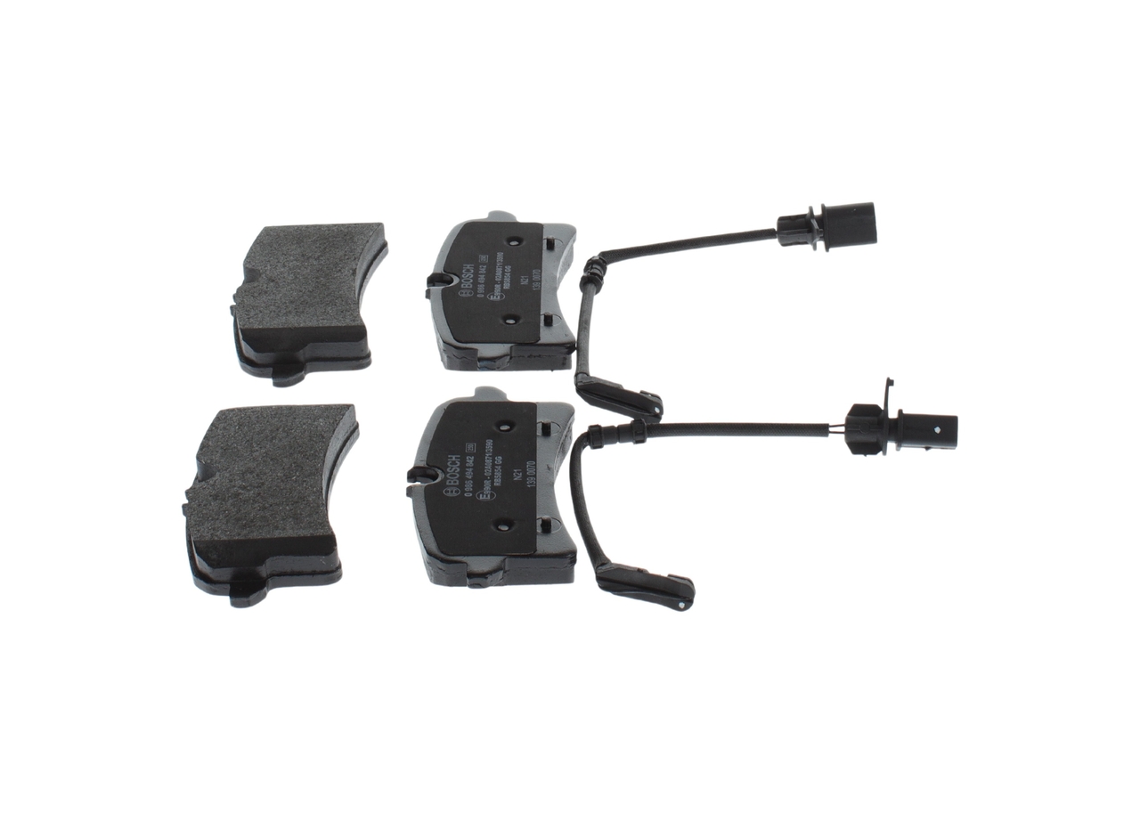 Brake Pad Set, disc brake - 0 986 494 842 BOSCH