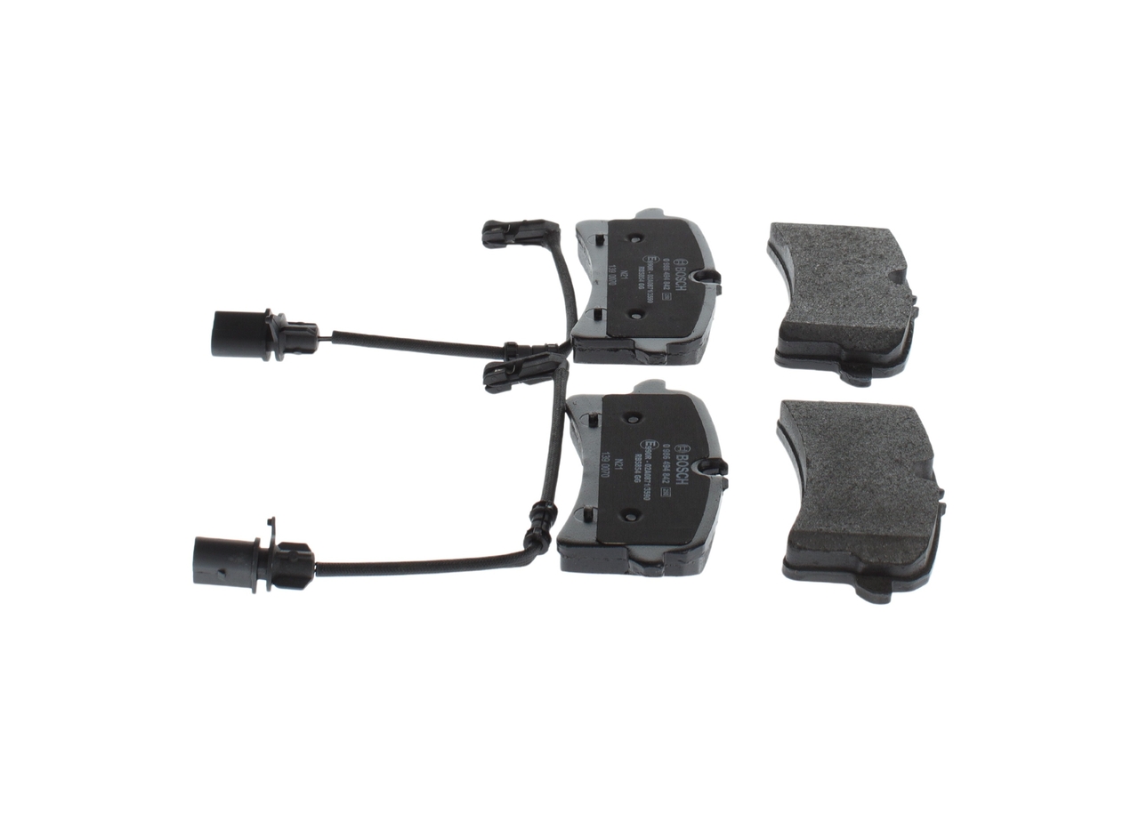 Brake Pad Set, disc brake - 0 986 494 842 BOSCH