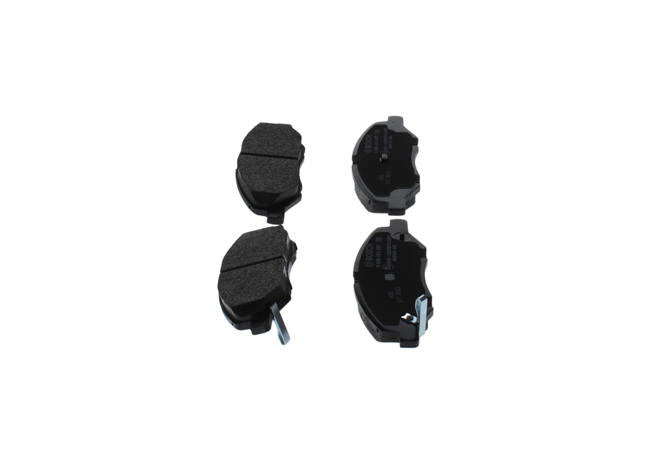 Brake Pad Set, disc brake - 0 986 494 867 BOSCH
